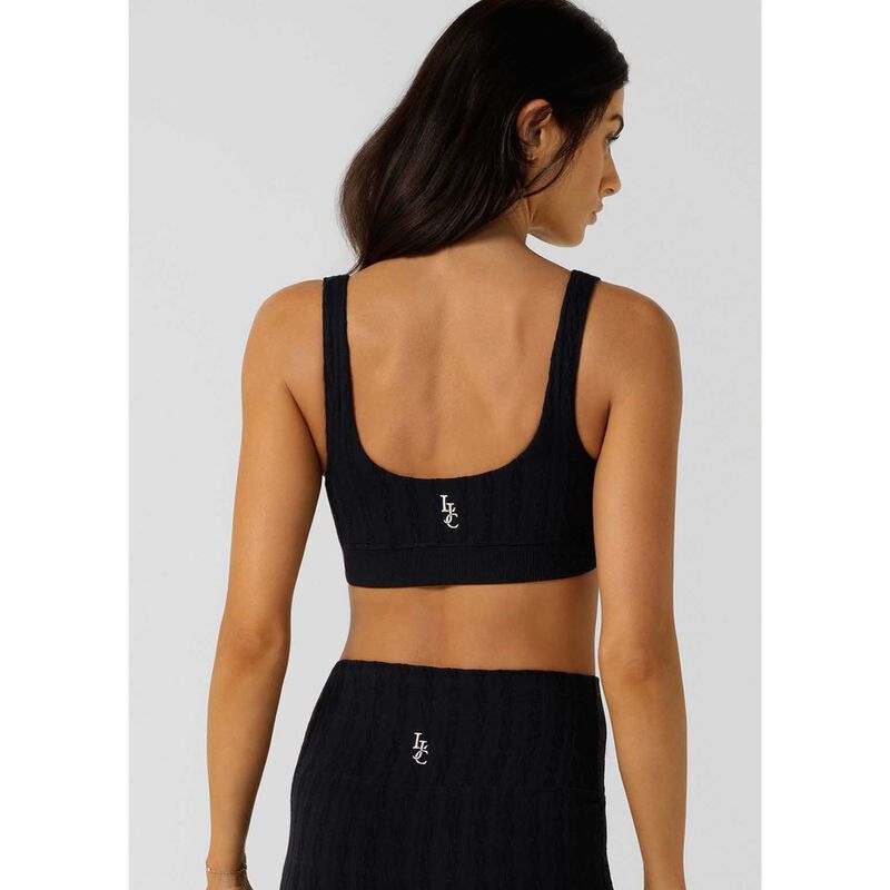 Lorna Jane Cable Seamless Sports Bra image number 1